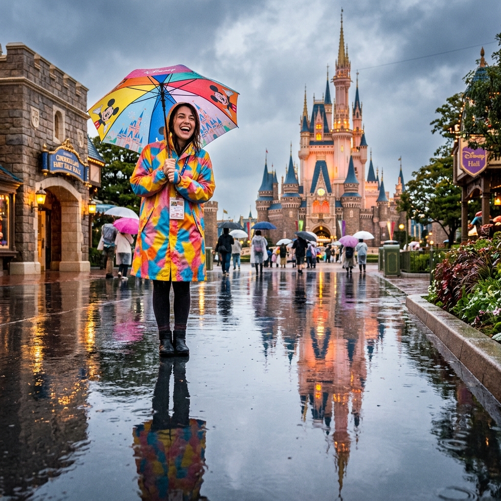 【2026最新】雨の日のディズニーを120%楽しむ方法！服装・持ち物・おすすめアトラクション